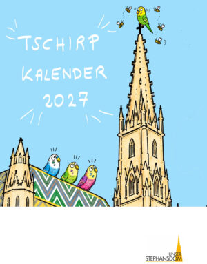 Tschirp-Cartoon-Kalender